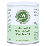 Produktabbildung: Multiplasan Mineralstoffkomplex 33 Table