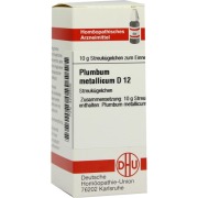 Produktabbildung: Plumbum Metallicum D 12 Globuli