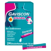 Produktabbildung: GAVISCON Dual Suspension bei Sodbrennen