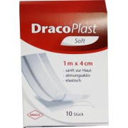 Produktabbildung: Dracoplast Soft Pflaster 4 cmx1 m 1 St