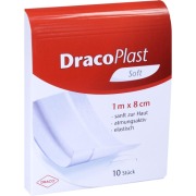 Produktabbildung: Dracoplast Soft Pflaster 8 cmx1 m 1 St