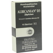 Produktabbildung: Albicansan D 3 Zäpfchen 10 St