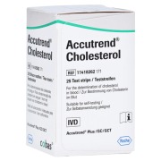 Produktabbildung: Accutrend Cholesterol Teststreifen