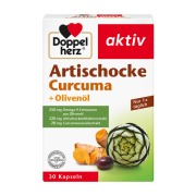 Produktabbildung: Doppelherz aktiv Artischocke + Olivenöl + Curcuma