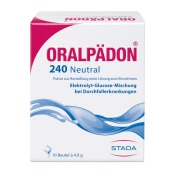 Produktabbildung: Oralpädon 240 NEUTRAL Elektrolytepulver