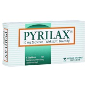 Produktabbildung: Pyrilax 10 mg Zäpfchen