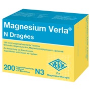 Produktabbildung: Magnesium Verla N Dragees 200 St