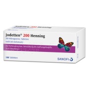Produktabbildung: Jodetten 200 Henning Tabletten