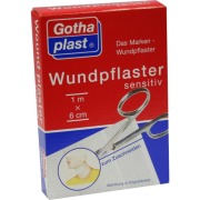 Produktabbildung: Gothaplast Wundpflaster sensitiv 1mx6cm 1 St