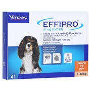 Produktabbildung: Effipro 67 mg zum Auftropfen für kleine Hunde