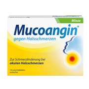 Produktabbildung: Mucoangin Minze 20 mg Lutschtabletten