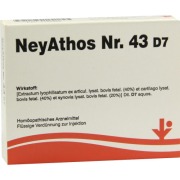 Produktabbildung: Neyathos Nr.43 D 7 Ampullen 5X2 ml