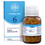 Produktabbildung: DHU Schüßler-Salz Nr. 6 Kalium sulfuricum D6