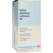 Produktabbildung: DHU Schüßler-Salz Nr. 20 Kalium aluminium sulfuricum D6