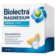 Produktabbildung: Biolectra Magnesium 243 mg forte Orange