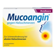 Produktabbildung: Mucoangin Waldbeere 20 mg Lutschtabletten