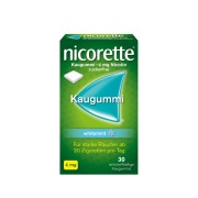Produktabbildung: nicorette Kaugummi 4 mg whitemint