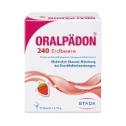 Produktabbildung: Oralpädon 240 Erdbeere Elektrolytepulver
