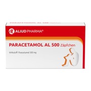 Produktabbildung: Paracetamol AL 500 Suppositorien