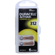Produktabbildung: Batterien F.hörgeräte Duracell 312