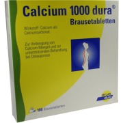 Produktabbildung: Calcium 1000 dura Brausetabletten 100 St
