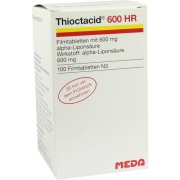 Produktabbildung: Thioctacid 600 HR 100 St