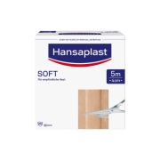 Produktabbildung: Hansaplast Soft Pflasterrolle, 5m x 4cm