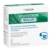 Produktabbildung: Visiodoron Malva Augentropfen in Monodosen