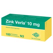 Produktabbildung: ZINK Verla 10 mg Filmtabletten