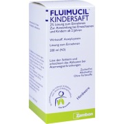 Produktabbildung: Fluimucil Kindersaft 200 ml