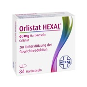 Produktabbildung: ORLISTAT HEXAL 60 mg