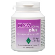 Produktabbildung: MSM 500 mg Plus