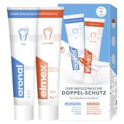 Produktabbildung: aronal & elmex Zahnpasta Doppel-Schutz