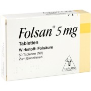 Produktabbildung: Folsan 5 mg Tabletten 50 St