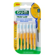 Produktabbildung: GUM Trav-ler 1,3mm Tanne gelb Interdenta