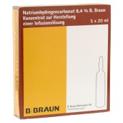 Produktabbildung: Natriumhydrogencarbonat B.braun 8,4% Gla