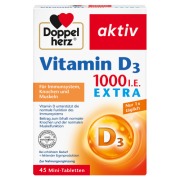 Produktabbildung: Doppelherz aktiv  Vitamin D 1.000 I.E. Extra