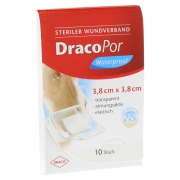 Produktabbildung: Dracopor Waterproof Wundverband 3,8x3,8