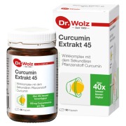 Produktabbildung: Curcumin Extrakt 45 Dr.Wolz Kapseln
