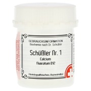 Produktabbildung: Schüssler NR.1 Calcium fluoratum D 12 Ta