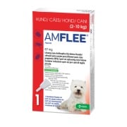 Produktabbildung: Amflee 67 mg Spot-on Lsg.f.kleine Hunde 2-10kg 3 St