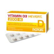 Produktabbildung: Vitamin D3 Hevert 2.000 I.E. Tabletten