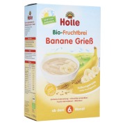Produktabbildung: Holle Bio Fruchtbrei Banane Grieß