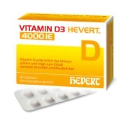 Produktabbildung: Vitamin D3 Hevert 4.000 I.E. Tabletten