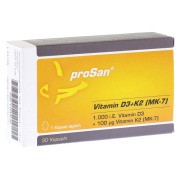 Produktabbildung: proSan Vitamin D3 + K2 (MK-7)