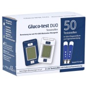 Produktabbildung: Gluco-test DUO Blutzuckerstreifen