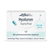 Produktabbildung: Medipharma Hyaluron Tagespflege Riche Creme LSF 15