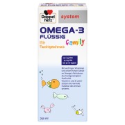 Produktabbildung: Doppelherz system Omega-3 Family flüssig mit Fruchtgeschmack