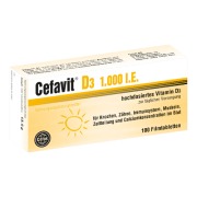 Produktabbildung: Cefavit D3 1.000 I.E. Filmtabletten