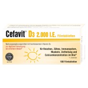 Produktabbildung: Cefavit D3 2.000 I.E. Filmtabletten